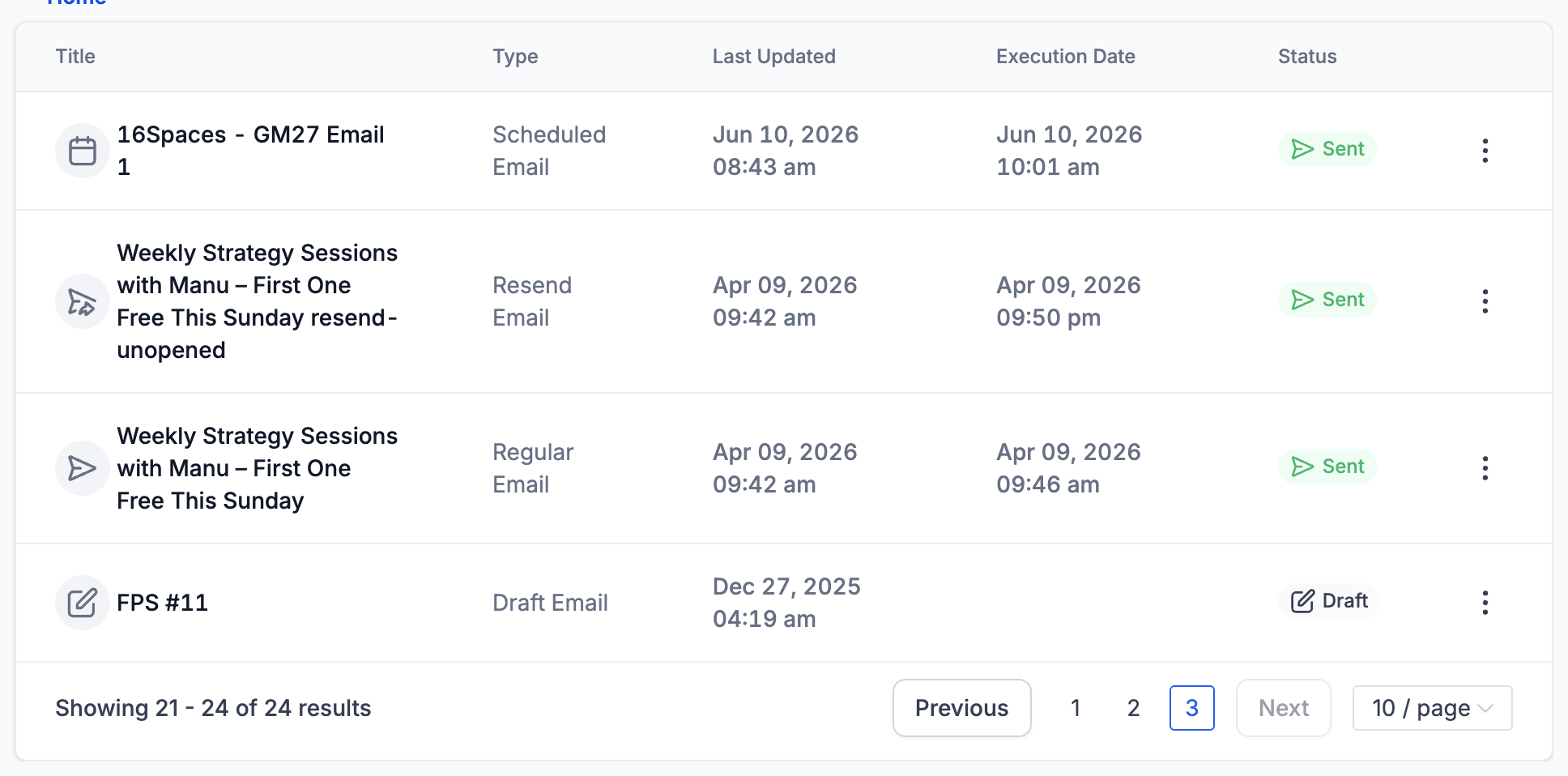 Email Campaigns — image 1